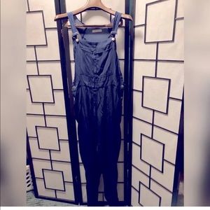 Mustard seed overall jumper blue